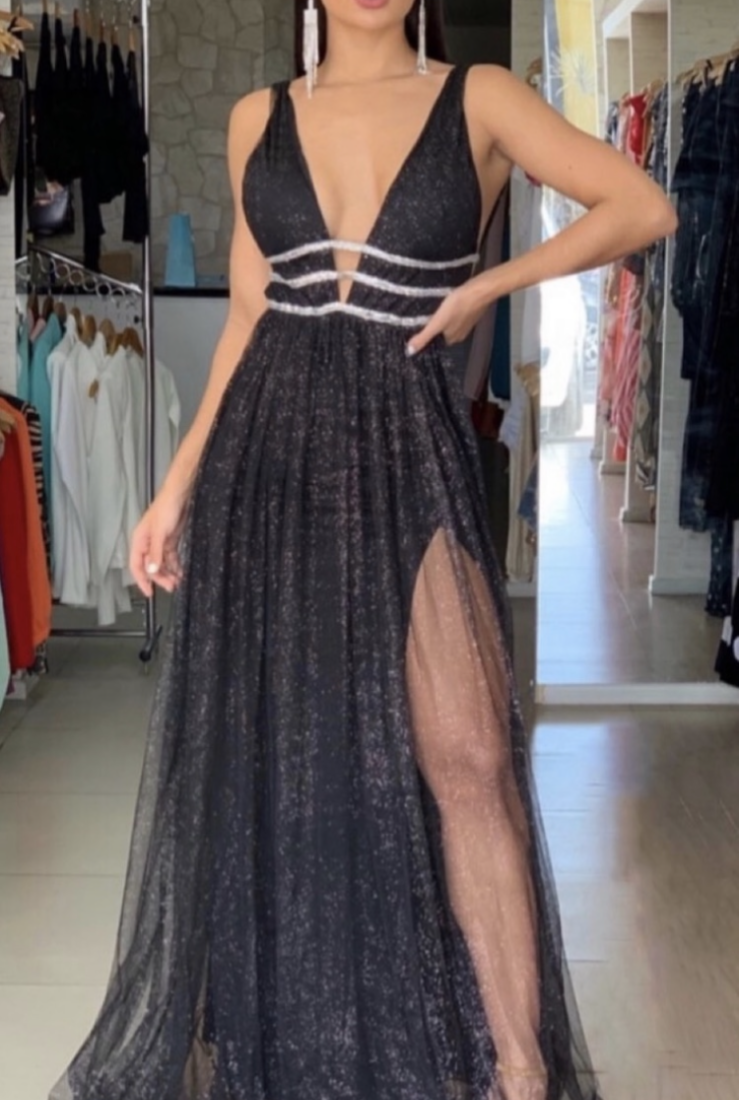 vestido longo oferta