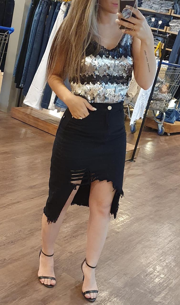 saia jeans bebela