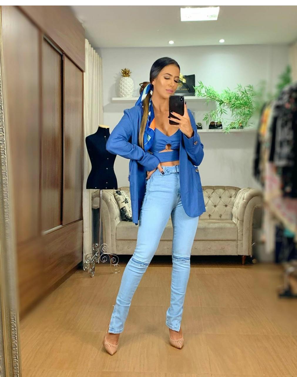calça jeans bebela