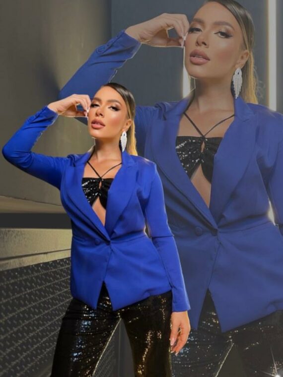 blazer azul lindo