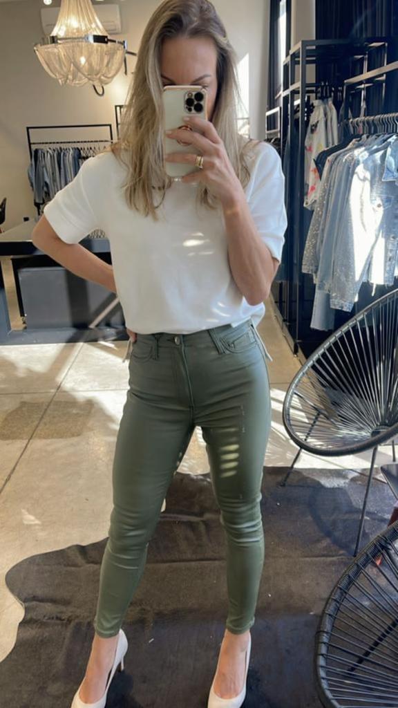 Calça sales legging resinada