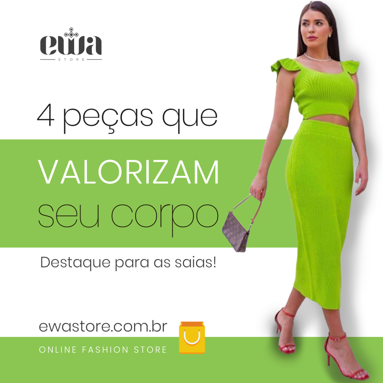 4 peças que valorizam seu corpo.