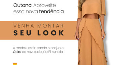 Outono – Aproveite essa nova tendência para essa estação, venha montar seu look.