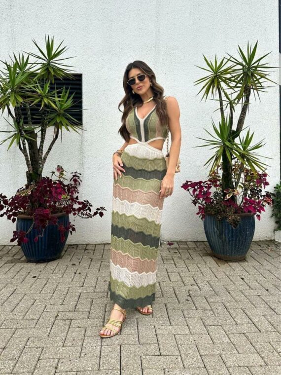 vestido verde