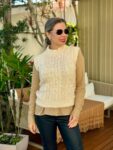 Colete Isla Nude Tricot