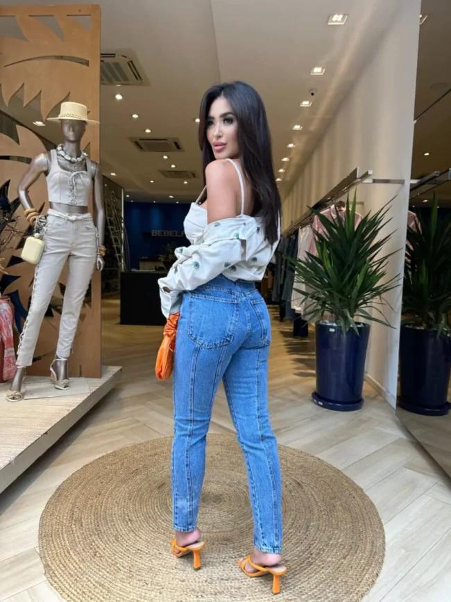 Calça Hight Straight Keyla- Bebela Jeans - Image 5