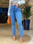 Calça Hight Straight Keyla- Bebela Jeans - Image 3