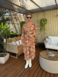 Vestido Maitê Marrom