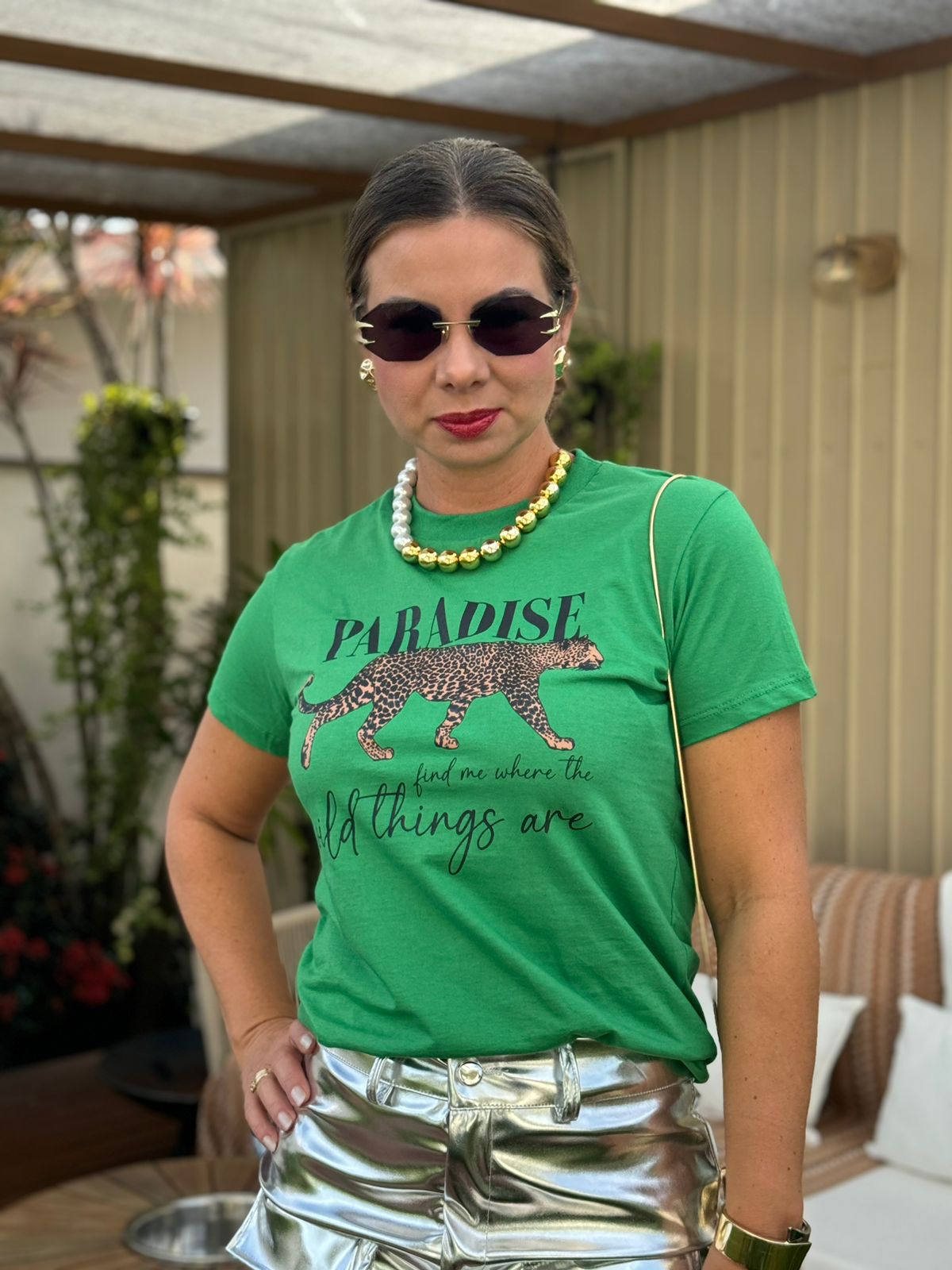 TShirt Estampada Paradise