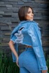 Jaqueta mini Carol - Lady Lú Denim - Image 2