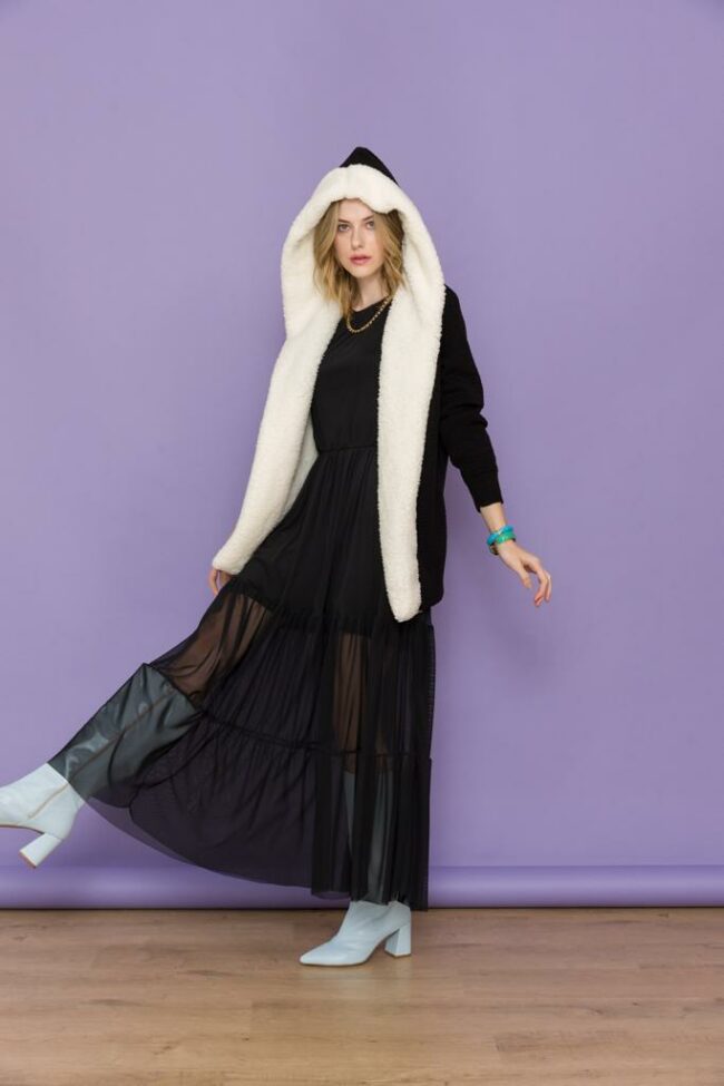 Vestido de tule preto Camila - Beautifull Hit - Image 2