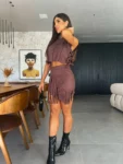 Conjunto Nobu Marrom - Pimpnella - Image 5