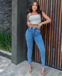 Calça modeladora Ana Beatriz - Lady Lú Denim