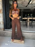 Calça Velvet Marrom - Pimpnella - Image 2