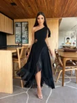 Vestido Viento Preto - Pimpnella