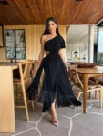 Vestido Viento Preto - Pimpnella - Image 5