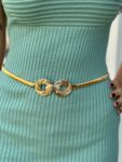 Cinto de Metal Dourado Anastacia