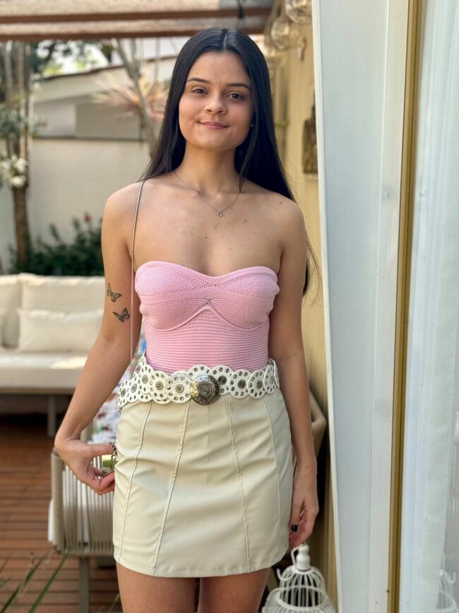 Cropped em tricô Laís Rosa - Image 2