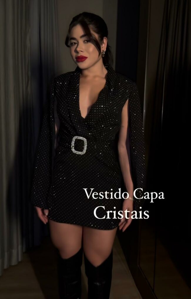 Vestido Capa cristais - Image 2