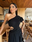 Vestido Viento Preto - Pimpnella - Image 3