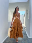 Vestido Uthopia Marrom - Pimpnella - Image 4