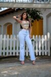 Calça Wide Leg White - Lady Lú Denim - Image 3