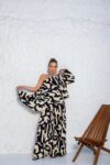 Conjunto Estampado Agathá Preto - Santa Senhorita