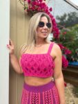 Cropped Rosa Luana