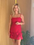 Vestido com Laço Vermelho - Image 3