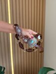 Cinto Boho Marrom com Azul - Image 2