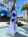 Vestido Lamore Azul - Pimpnella