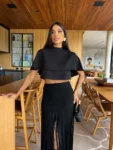 Cropped Ammos Preto - Pimpnella - Image 4