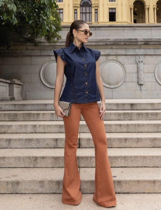 Camisa jeans Marcelina - Bebela Jeans - Image 5