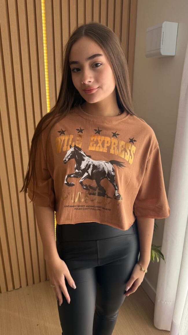 T-Shirt Estampada Country