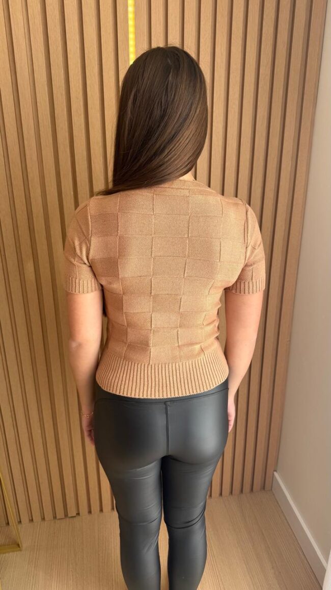 Blusa Feminina de Modal Caramelo - Image 2