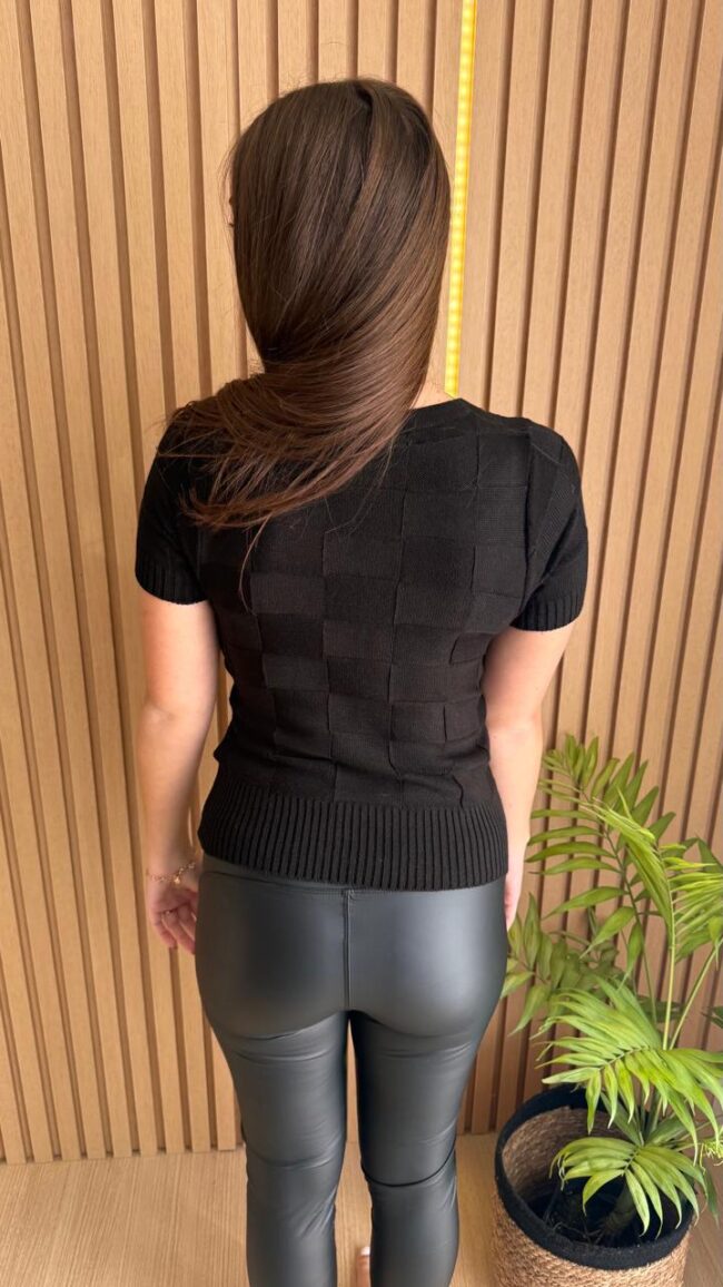 Blusa Feminina de Modal Preto - Image 2