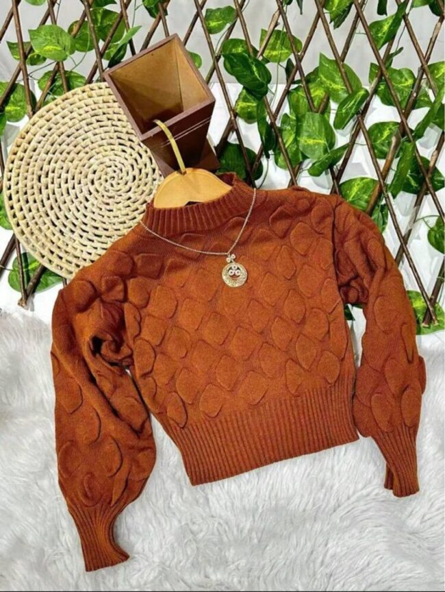 Blusa feminina em modal Bianca Terracota
