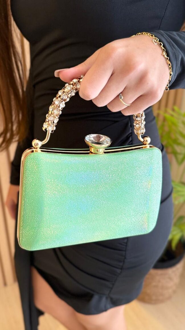 Bolsa de Festa Verde