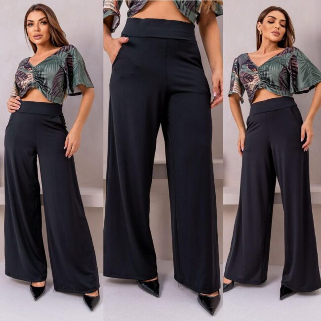 Calça feminina Livia Preta - Image 4