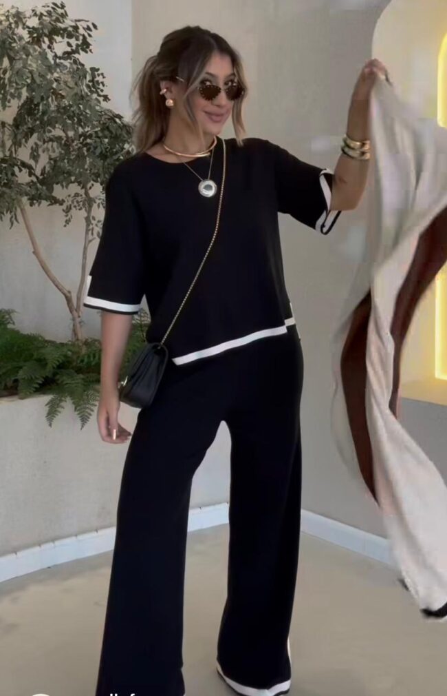 Conjunto de moletom feminino Isabel Preto