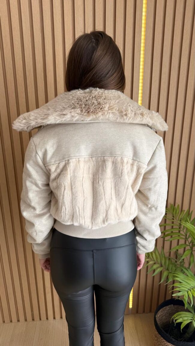 Jaqueta de pelo feminino Taís - Image 2