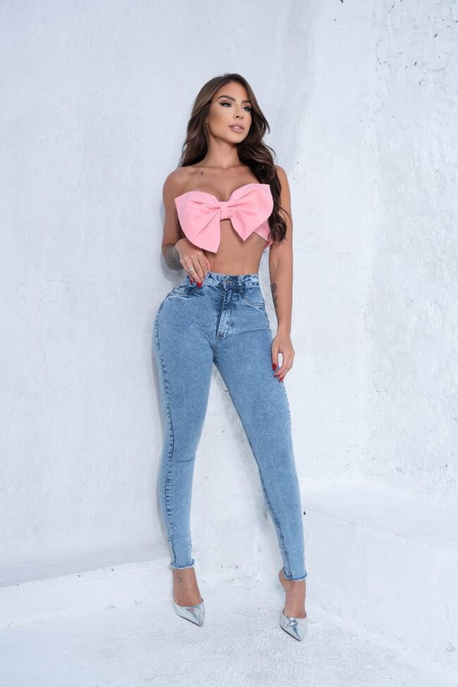 Calça modeladora Shakira - Lady Lú Denim