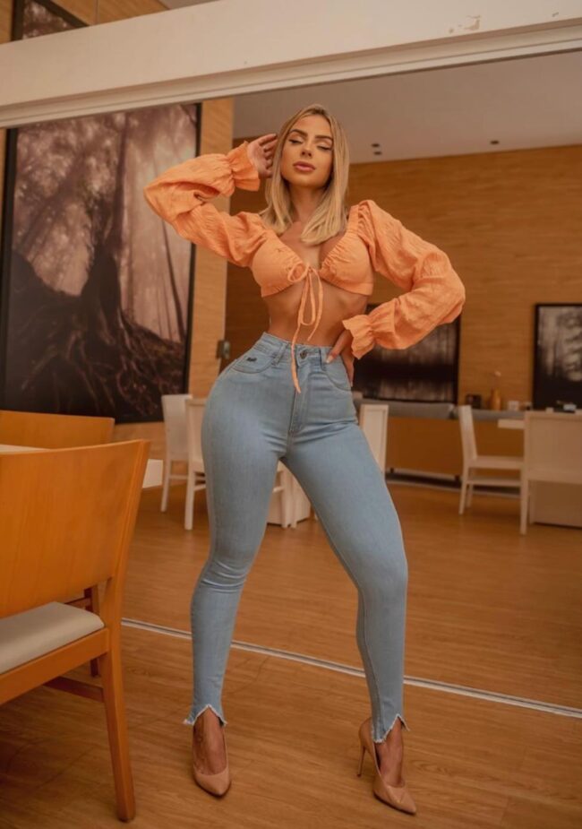 Calça modeladora Janaina - Lady Lú Denim