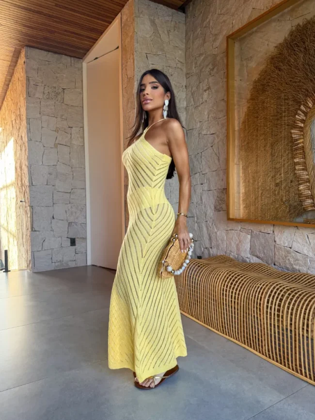 Vestido Solymar Amarelo - Pimpnella - Image 3