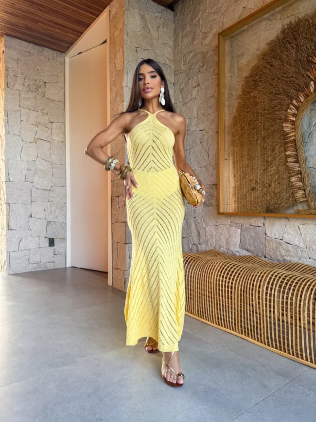 Vestido Solymar Amarelo - Pimpnella - Image 2