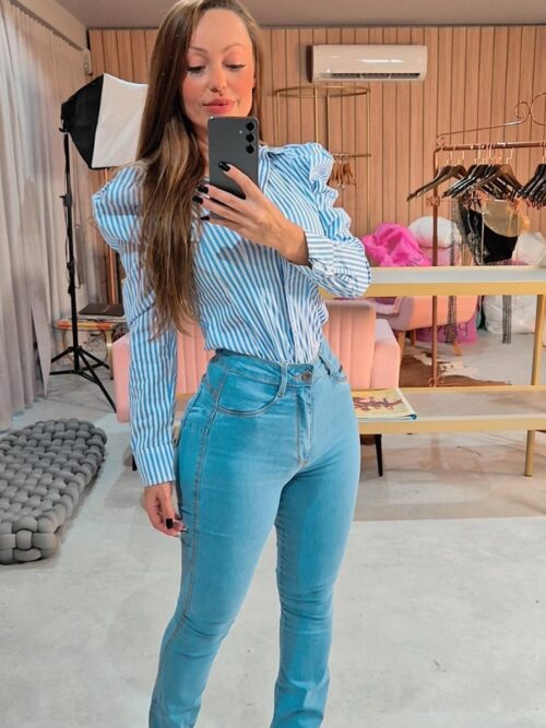 Calça Boot Cut Maria Clara - Lady Lú Denim