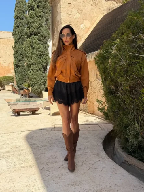 Shorts French preto - Pimpnella