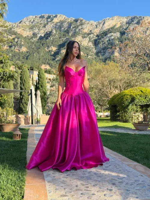 Vestido Vênus Rosa - Pimpnella
