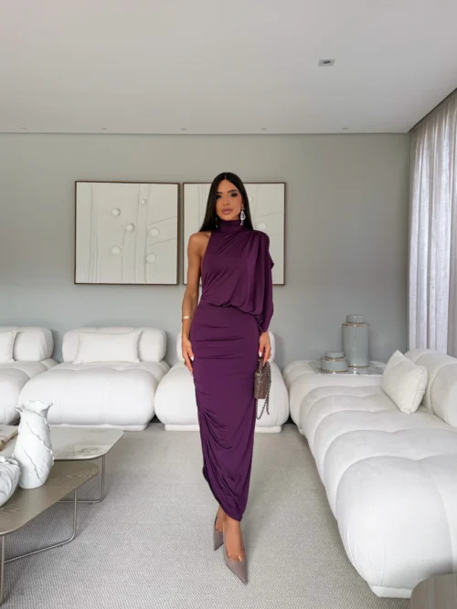 Vestido Zahya Uva
