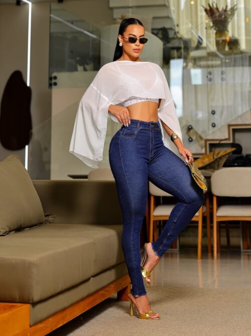 Calça Modeladora Helena - Lady Lú Denim